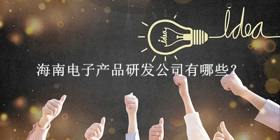 海南电子产品研发公司