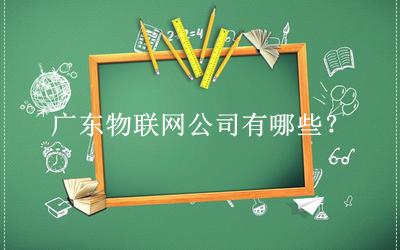 广东物联网公司