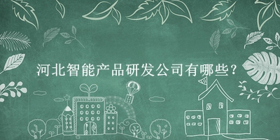 河北智能产品研发公司